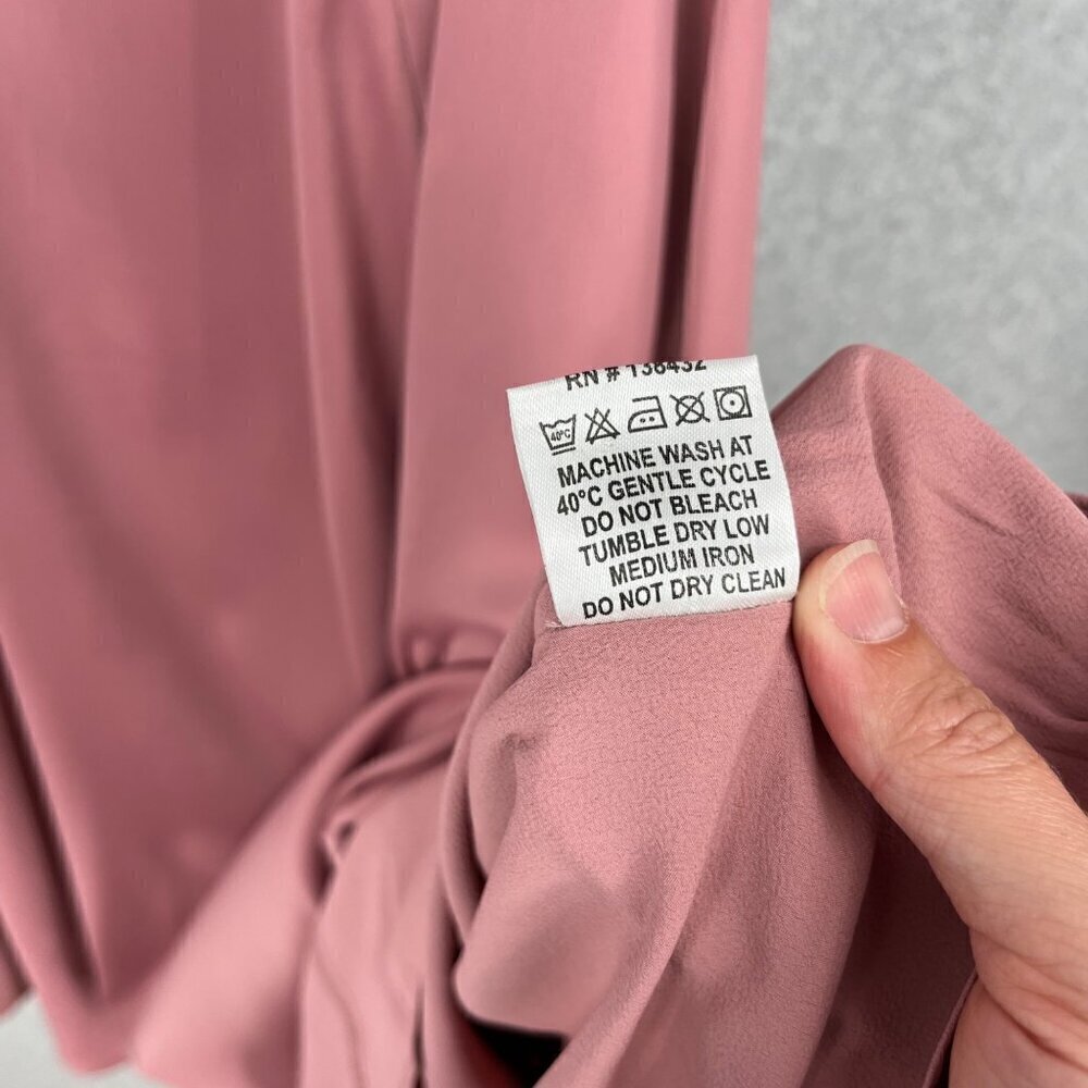 ModCloth Your Luxe-y Day Satin Midi Dress Size 2 Rose Pink Feminine Event NEW - Picture 9 of 13